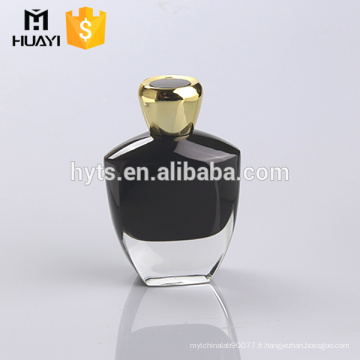Hotsale 100 ml de couleur noire bouteille de parfum